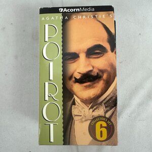 Poirot Collection 6 Andrew Grieve Director 3 VHS Set